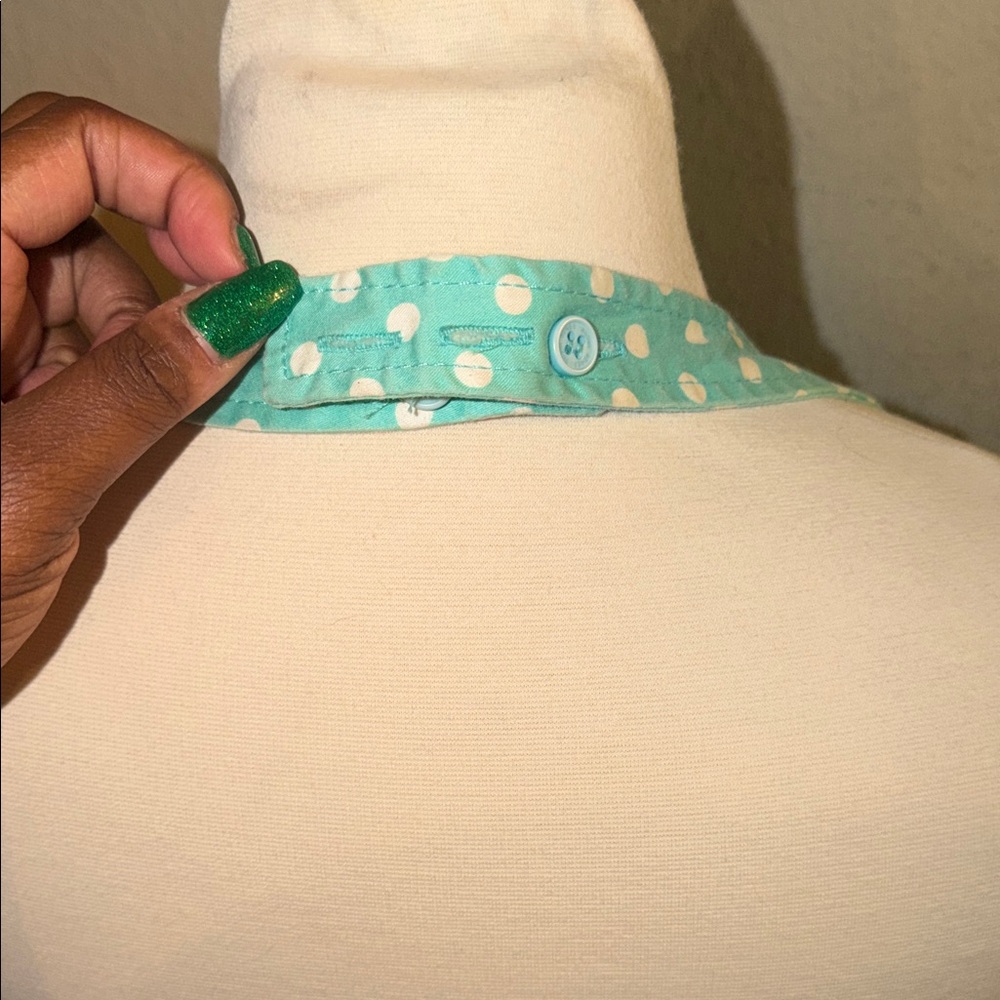 Royal Bones Black and Turquoise Halter Top - Picture 4 of 6